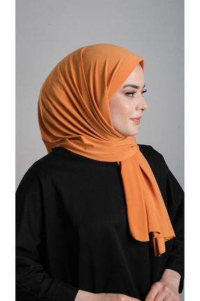 روسری طلائی ساده HÜRREM BONE - کد 381266025