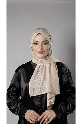 دستمال گردن بژ زنانه HÜRREM BONE - کد 804423246