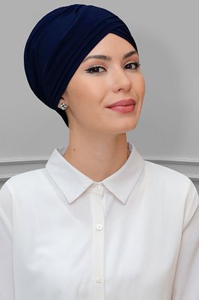 کلاه شنای حجاب سرمه ای زنانه HÜRREM BONE - کد 215075117