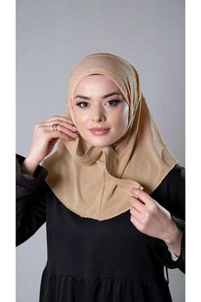 روسری بژ ساده HÜRREM BONE - کد 804425074