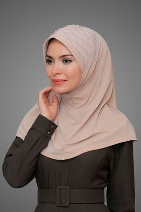 روسری بژ ساده HÜRREM BONE - کد 208525373