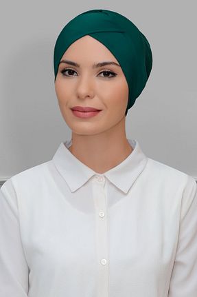 کلاه شنای حجاب سبز زنانه HÜRREM BONE - کد 215075764