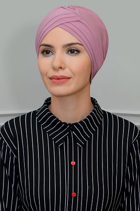 کلاه شنای حجاب صورتی زنانه HÜRREM BONE - کد 215075037