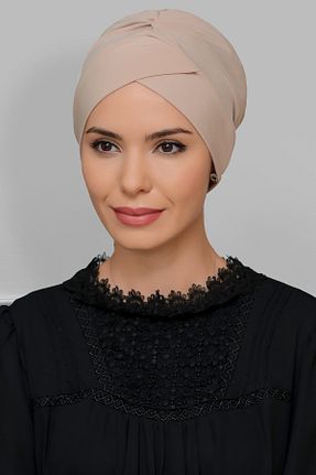 کلاه شنای حجاب بژ زنانه HÜRREM BONE - کد 215075991