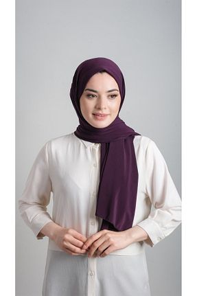 روسری بنفش ساده HÜRREM BONE - کد 381265957