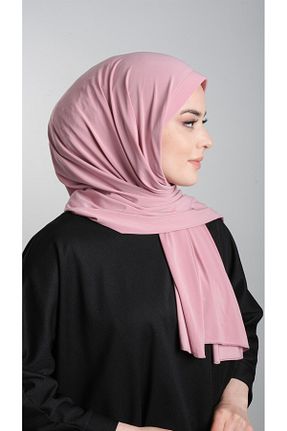 روسری صورتی ساده HÜRREM BONE - کد 381264976
