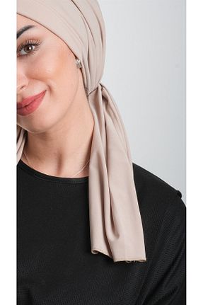 کلاه شنای حجاب بژ زنانه HÜRREM BONE - کد 347619979