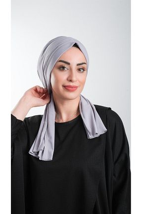 کلاه شنای حجاب طوسی زنانه HÜRREM BONE - کد 347619881