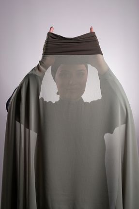 شال سبز زنانه HÜRREM BONE - کد 209145454