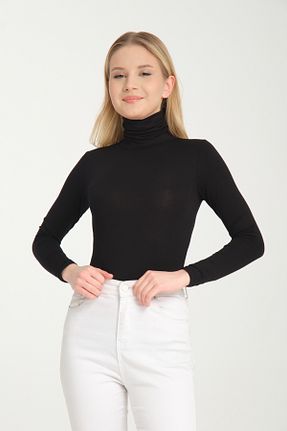 بادی حجاب مشکی زنانه ویسکون YCG GİYİM - کد 884428192