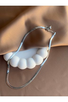 گردنبند استیل ( فولاد ) زنانه استیل (فولاد) Axamore - کد 884468947