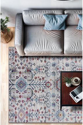 گلیم رنگی پلی استر BigArts Home - کد 878226080