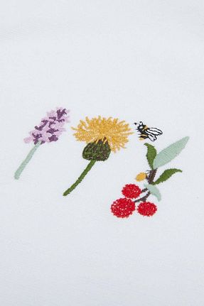 رکابی اسپرت سفید زنانه رگولار WWF Market - کد 732795864
