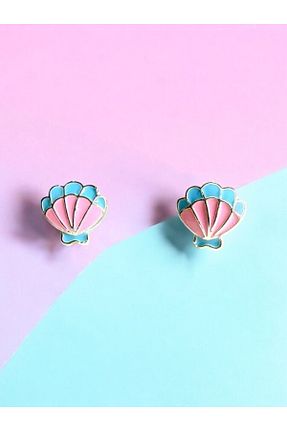 گوشواره نقره آبی بچه گانه 925 عیار LITTLELUXE - کد 884480265