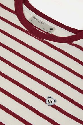 تیشرت قرمز زنانه رگولار WWF Market - کد 815618779