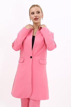 کت صورتی زنانه رگولار ÖNDER ÖZSOY - کد 884475220