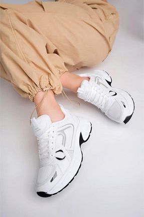 کفش پیاده روی سفید زنانه Lambırlent - کد 884480141