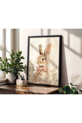 تابلو قهوه ای چوب Peppy Rooms - کد 884480697