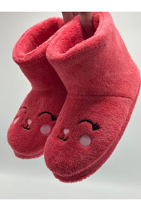 بوت خانگی قرمز بچه گانه مخملی fluffy - کد 884431992