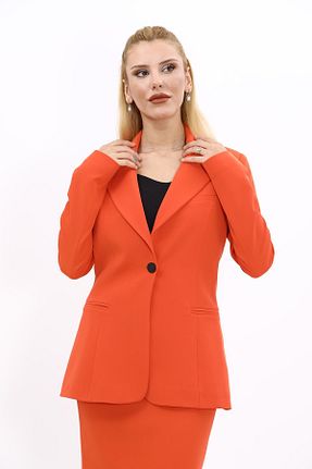 کت نارنجی زنانه رگولار ÖNDER ÖZSOY - کد 884474429