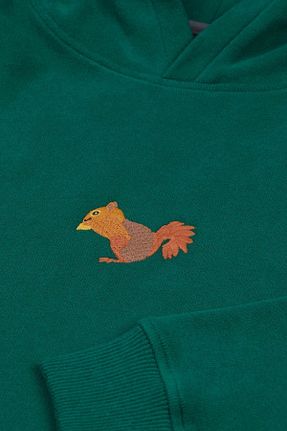سوئیشرت اسپرت سبز زنانه رگولار WWF Market - کد 683461674