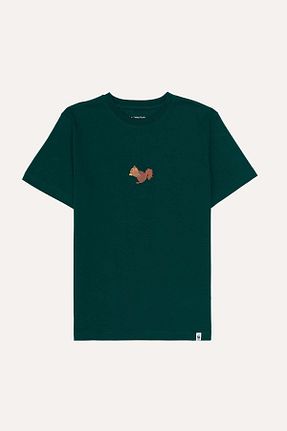 تیشرت سبز زنانه رگولار WWF Market - کد 744373260