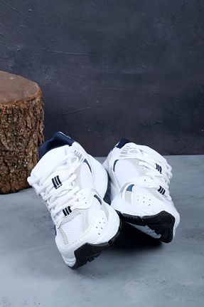 کفش اسنیکر سفید زنانه بند دار DUXAL SHOES - کد 884265519