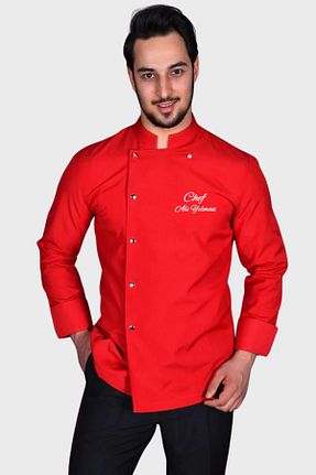 لباس کار قرمز Üniformanya - کد 884494737