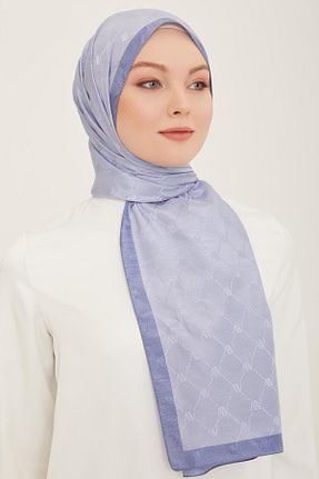 شال آبی زنانه پلی استر Armine - کد 884489022