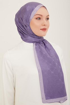 شال بنفش زنانه پلی استر Armine - کد 884492518
