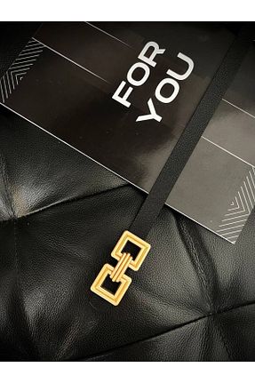 کمربند مشکی زنانه چرم مصنوعی ZR Accessory - کد 884508475