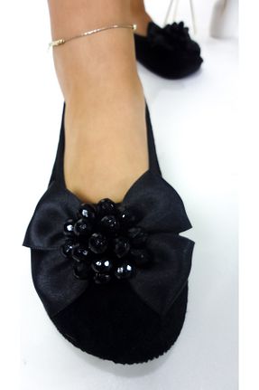 پاندوف مشکی زنانه پارچه ای CEYDA SHOES - کد 862195996