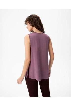 بلوز بنفش زنانه ساده Ayma Active - کد 820218874