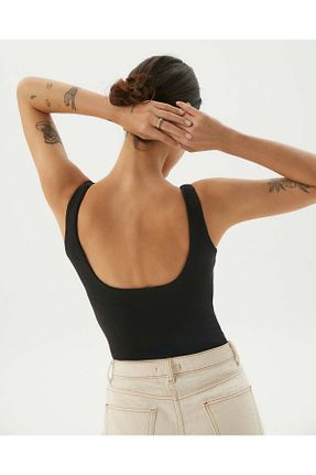رکابی مشکی زنانه یقه مربعی Ayma Active - کد 250186108