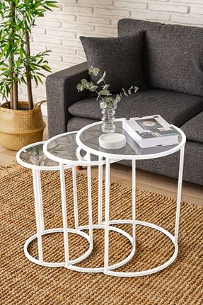 زیگون سفید فلزی DEKOPRATİK - کد 884530799
