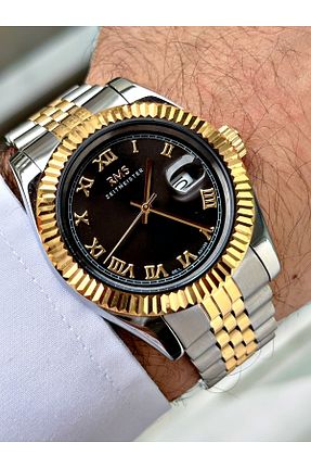 ساعت مچی مشکی مردانه 41-45 میلی متر Romanson - کد 802406937