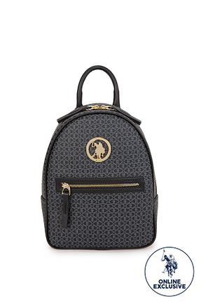کوله پشتی مشکی زنانه سایز متوسط U.S. Polo Assn. - کد 49283530