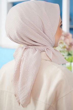 روسری طوسی پلی استر Melodi Scarf - کد 884553908