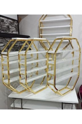 قفسه دیواری طلائی 60 سانتی متر KILINÇ - کد 873760000