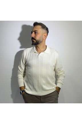 پلیور نباتی مردانه ساده higo - کد 884650483