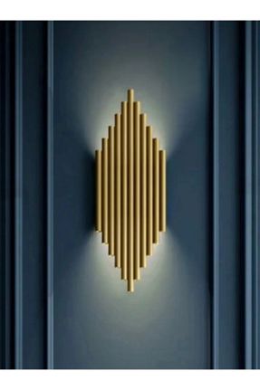 چراغ دیواری زرد فلزی retro home design - کد 884832327