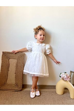 لباس سفید بچه گانه بافتنی penu baby kids - کد 866068531