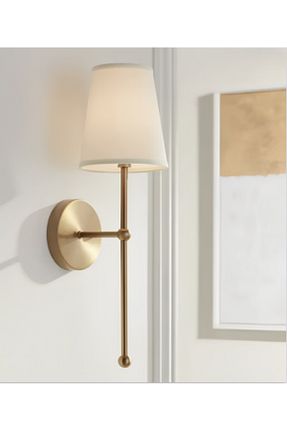 چراغ دیواری زرد پارچه retro home design - کد 884845532