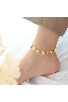 خلخال جواهر طلائی زنانه استیل (فولاد) Genel Markalar - کد 839264560
