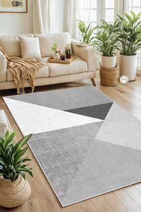 فرش طوسی زیره ضد لغزش West Home - کد 132495742