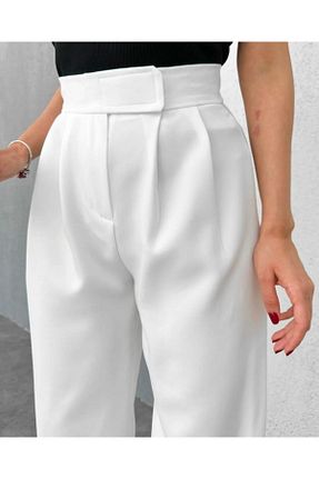 شلوار سفید زنانه پارچه La Perla Boutique - کد 882293167