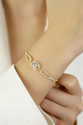 دستبند نقره رنگی زنانه 925 عیار SARIASLAN - کد 882301168