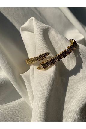 دستبند استیل (فولاد) طلائی زنانه استیل (فولاد) Ebruli - کد 882305389