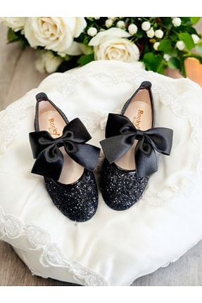 بابت مشکی بچه گانه چرم لاکی PATİK BEBE - کد 882314525