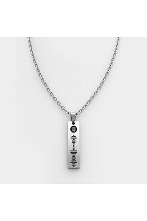 گردنبند استیل ( فولاد ) طوسی زنانه استیل (فولاد) Doğaltaş - کد 882324296
